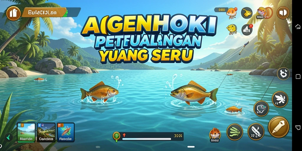 Tangkapan besar dalam permainan AGENHOKI saat memancing di laut.
