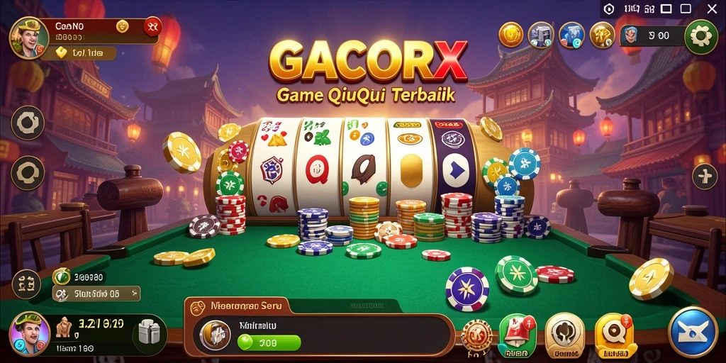 Screenshot gameplay QiuQiu yang seru dan menantang.