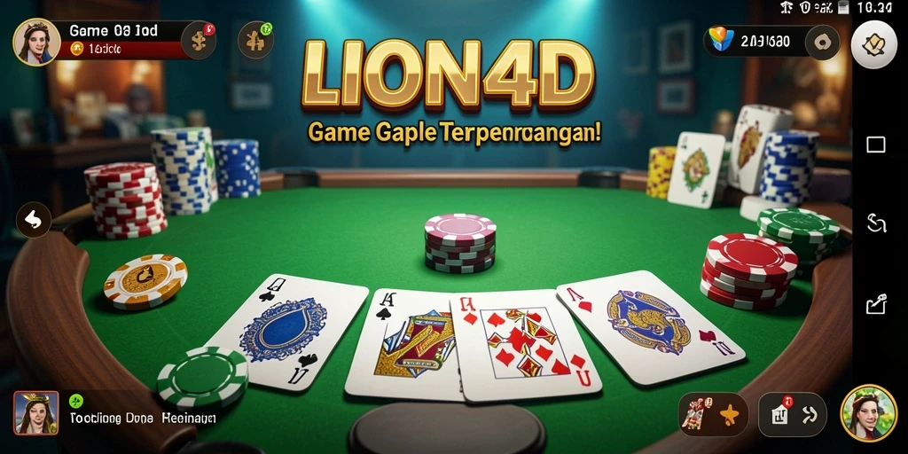 Tampilan gameplay LION4D yang seru dan interaktif.