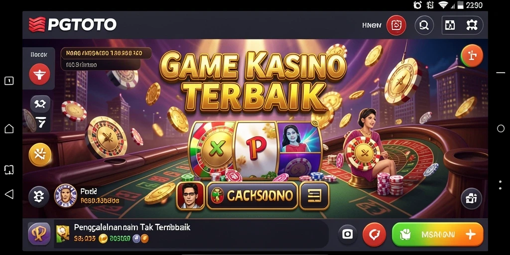 Gameplay PGTOTO yang mendebarkan dengan grafis menawan.